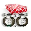 FEBI BILSTEIN Bremsbackensatz hinten rechts links vormontiert 203mm für PEUGEOT E170066 4241.9F 37524