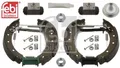 febi bilstein 37524 Bremsbackensatz 4 Bremsbacken Trommelbremse für Peugeot
