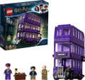 LEGO 75957 Harry Potter Der Fahrende Ritter Spielzeug, Dreifachdeckerbus, Sammlerset mit Minifiguren