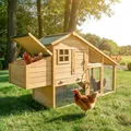 Hühnerstall Hühnervoliere Hühnerhaus Komfort Auslauf Gehege Nistkasten