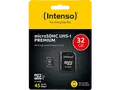 INTENSO Klasse 10 UHS-1, Micro-SD Speicherkarte, 32 GB Kunststoff