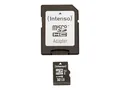 Intenso Premium - Flash-Speicherkarte (microSDHC/SD-Adapter inbegriffen)