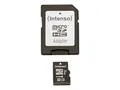 Intenso Premium - Flash-Speicherkarte (microSDHC/SD-Adapter inbegriffen)