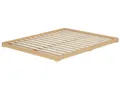 ERST-HOLZ Futonbett Breites Bodenbett Doppelbett Buche Massiv 160 x 200 cm, Buche farblos lackiert