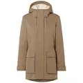 VAUDE Outdoorjacke Women's Manukau Parka III (1-St) Freizeitparka für kalte, unbeständige Tage braun L (42)