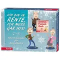 ROTH Rentner Freizeit-Adventskalender 2023 gefüllt mit Buch und 24 kleinen Aufmerksamkeiten für die Vorweihnachtszeit