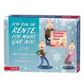 ROTH Rentner Freizeit-Adventskalender 2023 gefüllt mit Buch und 24 kleinen Aufmerksamkeiten für die Vorweihnachtszeit