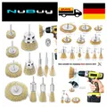 DazSpirit Drahtbürsten Set 12 Stück Messing 1 4 Zoll Bohrmas