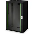 Digitus 20HE Wandgehäuse 998x600x450 mm Farbe Schwarz RAL 9005 (20 HE, 19 Zoll Rack) (DN-19 20-U-SW)