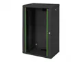 Digitus Unique DN-19 20-U-SW - Schrank - Schwarz, RAL 9005 - 20U - 48.3 cm (19")