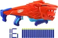 Nerf Junior Wild Lionfury, Easy Play Dart-Blaster, 16 Nerf Elite Darts