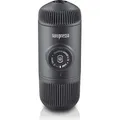 Wacaco Nanopresso Tragbare Kaffeemaschine (Grau) - Schwarz