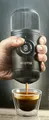Wacaco Nanopresso Tragbare Espressomaschine 18 bar Schwarz Outdoor Camping Mobil