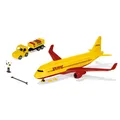 SIKU DHL Frachtflugzeug mit Zubehör