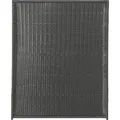 Plus Zaunelement Trend 115 x 140 cm schwarz - Schwarz