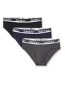 Skiny Herren Cotton Multipack 086839 Slip, Greyblueblack Selection, S EU