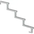 Plus A/S Treppenwange 4-Stufen  Schritttiefe 28 cm D 103 cm H 68 cm Feuerverzinkt