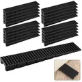 20er Set Möbelkeile,Keile Kunststoff,kunststoffkeile,unterlegkeile Möbel,unterlegkeile Kunststoff mit integrierten Sollbruchstellen,Plastik Keil zum Ausgleichen von Schrank und Kommode-Schwarz