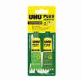 UHU Plus Endfest Zwei-Komponenten Kleber 33g Binder + Härter 2K Epoxidharz 45670