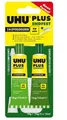 UHU 2 Komponenten Epoxidharzkleber plus endfest 90min 33g f. höchste Belastungen