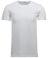 Ragman Herren 2 T-Shirt Doppelpack Bodyfit mit Rundhals, Weiß, M