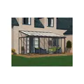 Palram - Canopia SanRemo Wintergarten, anthrazit in cm 546x295x310 (LxBxH)