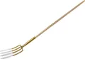 KOTARBAU® Forke 4 Zinken mit Stiel Heugabel Mistgabel Mistforke Gartengabel Gartenforke Dunggabel Spatengabel Gabel für Garten Drahtgabel für Garten und