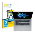 2x Display Schutz Folie für Apple MacBook Pro 15" 2017 (NUR Touch Bar) Zubehör T