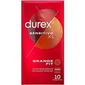 durex XXL-Kondome Durex Gefühlsecht Extra Groß Kondome XL Kondome 10 Stk.