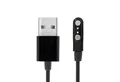 XCOAST SMARTWATCH LADEKABEL USB-Ladegerät (1000,00 mA, Smartwatch Ladekabel für XCOAST SIONA 2, JOLI, QIN & IVE2 Serie, 55cm, Magnetisch: Heftet sich an Ladekontakte der Uhr)