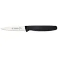 GIESSER Gemüsemesser Spickmesser 8315 sp 8/10/12, Küchenmesser mit oder ohne 3mm Wellenschliff schwarz 8 cm