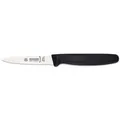 Giesser Gemüsemesser 8 cm schwarz gestanzte Wellenschliff-Klinge 8315 wsp 8,0