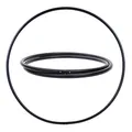 Hoopomania Hula Hoop Rohling steckbar (mit Snap Button), 25mm Rohr, schwarz, Ø140cm