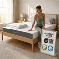 ARENSBERGER ANNA, Gelschaum Matratze 140x200 cm – 13 cm NANOCELL® Gel-Schaum – H3 Härtegrad – Atmungsaktiv – Abnehmbarer Bezug 240g/m²