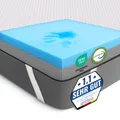2-in-1 Komfort Topper - Duo Matratzen-Topper mit Gel-Memory-Schaum