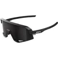 100% Slendale Smoke Sportbrille (Größe ONE SIZE, schwarz)