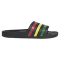 Adidas Adilette Herren Sommer Flipflops HQ2449 für Pool und Strand - Grün/Rot - 38