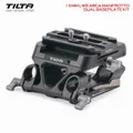 Tilta 15mm LWS Arca Manfrotto Dual Baseplate Kit W/Quick Release Plate TA-DBPK-B