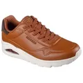 Skechers Harry Kane - Off Pitch Collection: Uno - Harry Kane Air Sneaker Schnürschuh signiert vom weltbekannten Fußballstar Harry Kane braun 43 EU