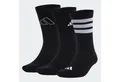 adidas Performance Funktionssocken LOGO, 3 PAAR (3-Paar) für Sport, mit Rippbündchen, aus weichem, stretchigem Baumwollmix