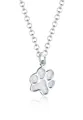 Elli Kette mit Anhänger Pfote 925 Sterling Silber