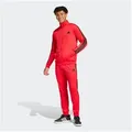 adidas Sportswear Trainingsanzug DAYREADY (2-tlg), für Laufen und sportliche Aktivitäten, zweiteiliges Set rot S (44/46)