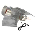 Cooltube Reflektor 200mm x 690mm + 4m Kabel mit IEC Stecker für E40 HPS MH - 200