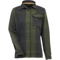 Parforce Hemdbluse Damen Hemdjacke Francesca grün M