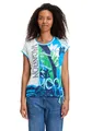 Betty Barclay Kurzarmshirt Damen mit Tunnelzug (1-tlg) Glitzersteine
