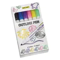Online Faserschreiberetui Outline Pen (6x) (18616)