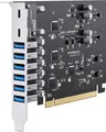 8-port USB 3.1-Controllerkarte PCIe 2.0 x16 (KU8212_BLACK)
