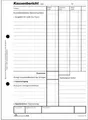 RNK Verlag Formularblock Kassenberichtsblock mit gesondertem Mehrwertsteuerausweis A5 50 Blatt