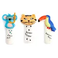 Milk Moo Soft Cuddles Kinder-Sicherheitsgurt Zubehör 3er Set Jungle