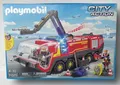PLAYMOBIL City Action Flughafenlöschfahrzeug mit Licht und Sound 71371 Feuerwehr